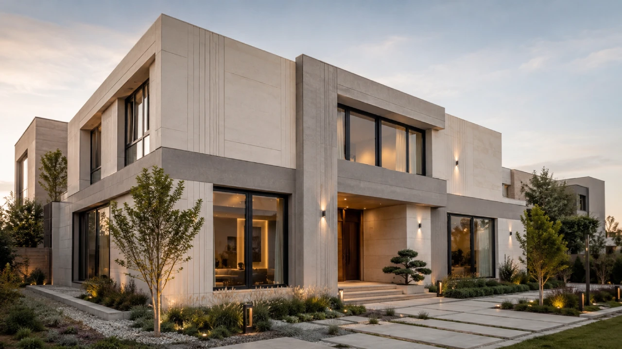 Villa Prekast Cephe Uygulamaları